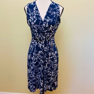 Hailey 23 Kaileigh Sienna  Floral  Sleeveless Faux wrap Dress Size M